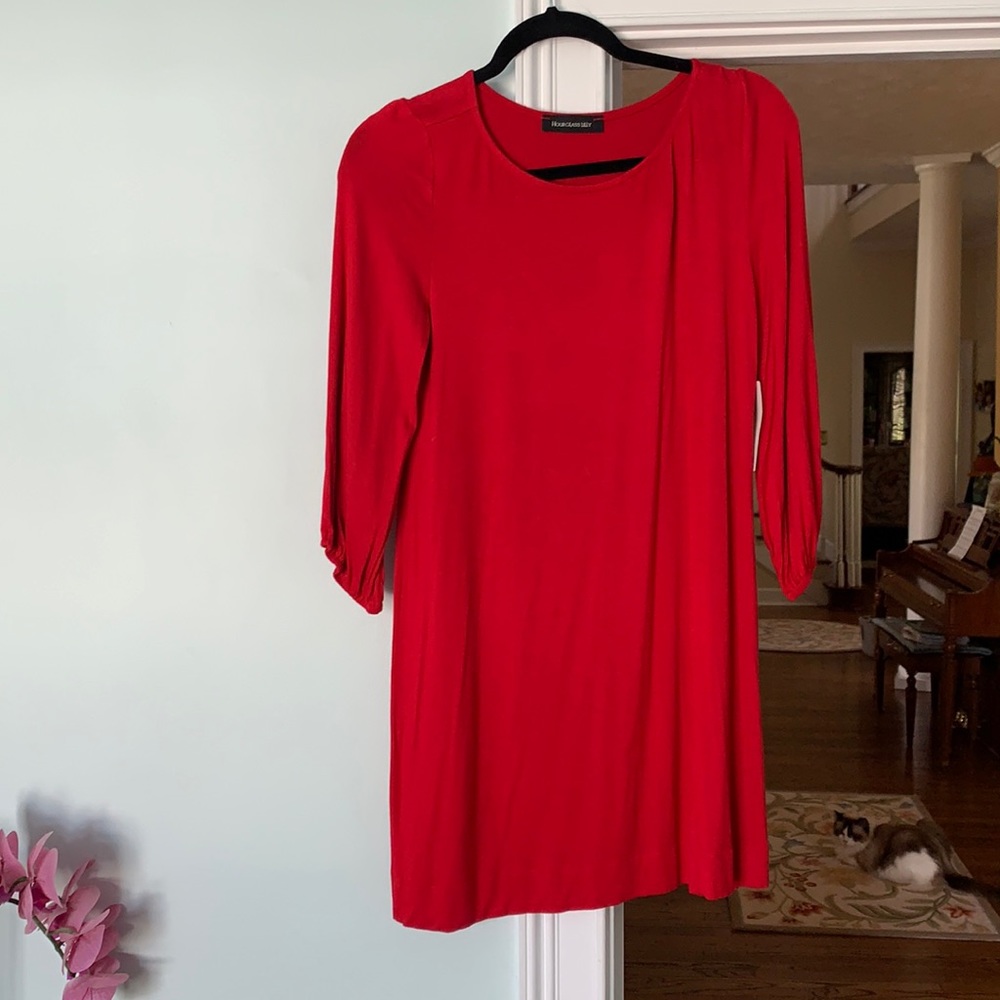 Red tunic